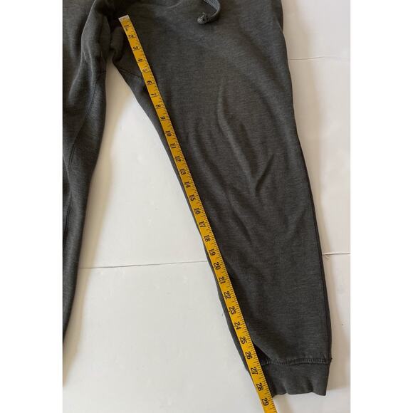 Young LA Sweat Pants Joggers Men L Gray Low Waist Drawstring Baggy - Picture 7 of 10